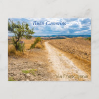 Paysage de Toscane le long de la via Francigena, I