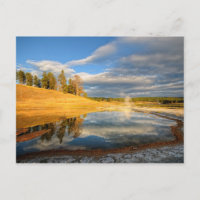 Paysage de Yellowstone