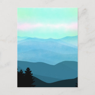 Carte Postale Paysage des Great Smoky Mountains