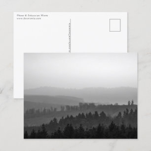 Carte Postale Paysage des monts Misty