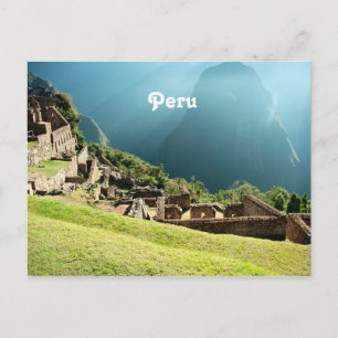 Carte Postale Paysage du Pérou