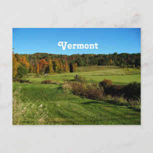 Carte Postale Paysage du Vermont