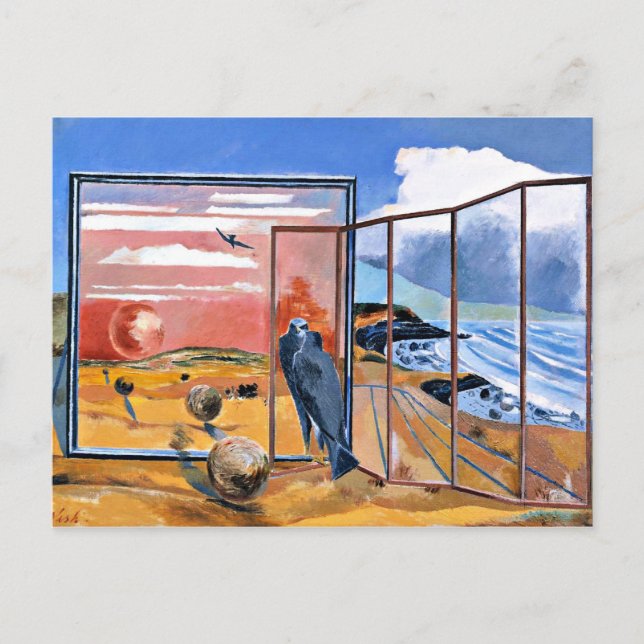 Carte Postale Paysage d'un rêve, tableau de Paul Nash (Devant)