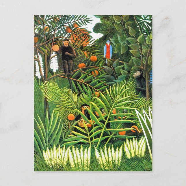 Carte postale : "Paysage exotique"/"Paysage exotiq (Devant)