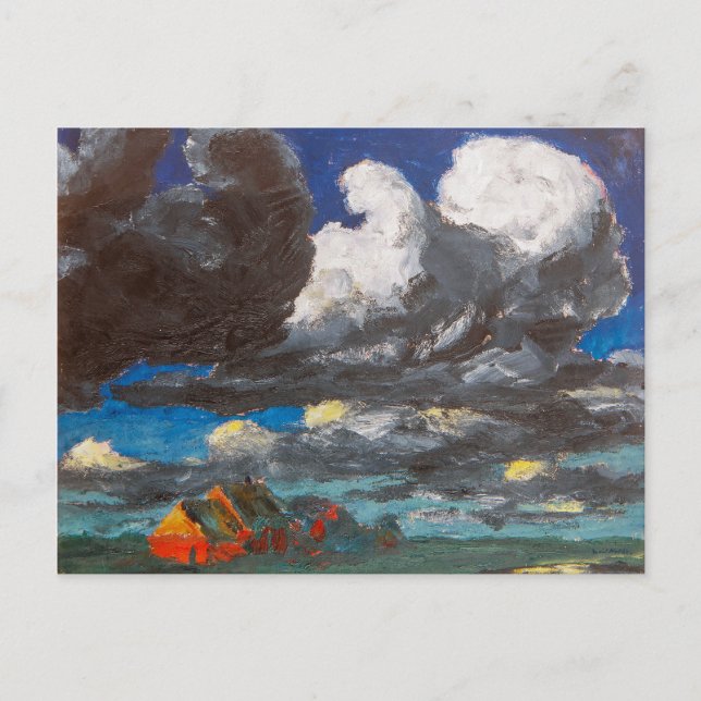 Carte Postale Paysage, Frise du Nord | Emil Nolde | (Devant)