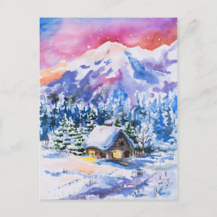 Carte Postale Paysage hivernal