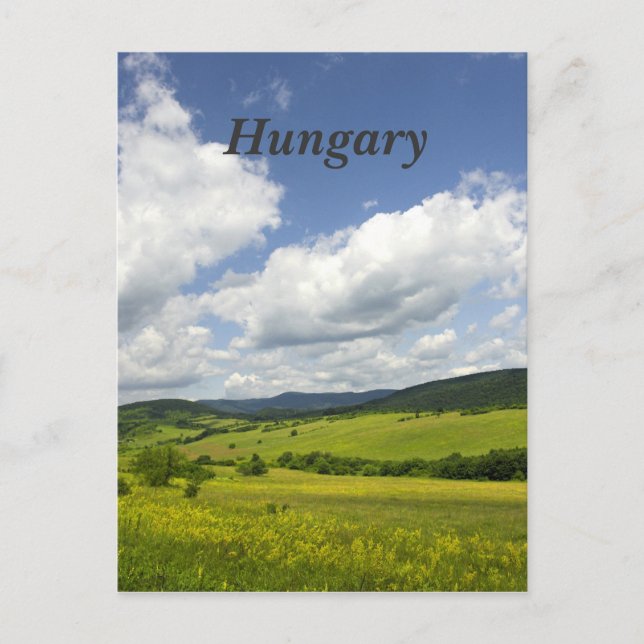 Carte Postale Paysage hongrois (Devant)