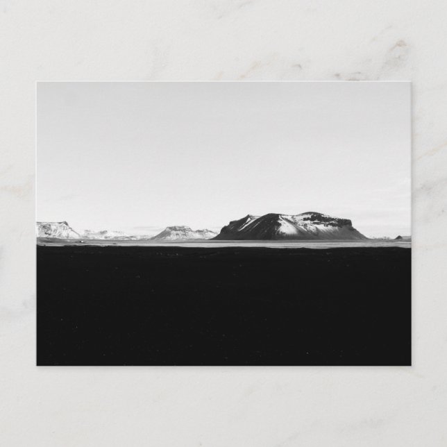 Carte Postale Paysage islandais (Devant)