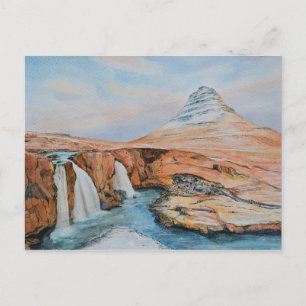 Carte Postale Paysage islandais par Mike Paget