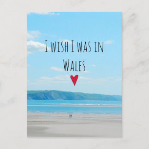 Carte Postale Paysage magnifique de la mer de Galles Aberdovey