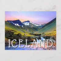 Paysage magnifique Paysage d'Islande