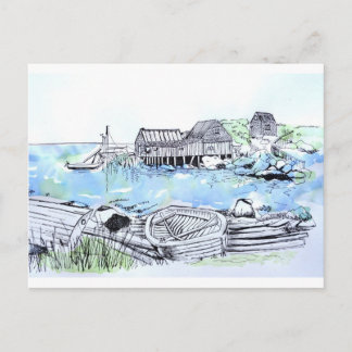 Carte Postale Paysage marin