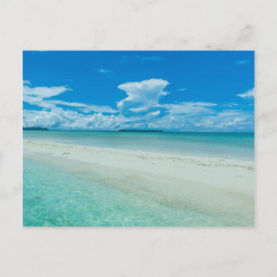 Carte Postale Paysage marin tropical bleu, Palaos