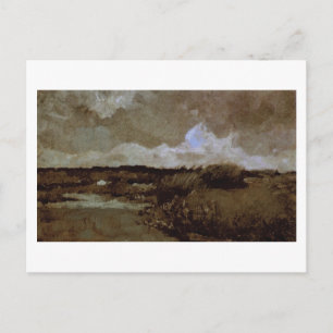Carte Postale Paysage marshy, Vincent van Gogh