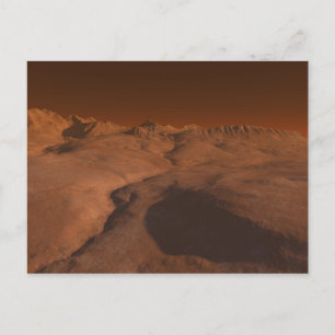Carte Postale Paysage martien