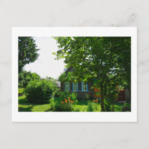 Carte Postale Paysage naturel Village rural Maison de refuge