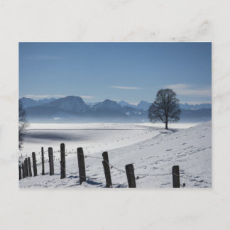 Carte Postale Paysage neigeux