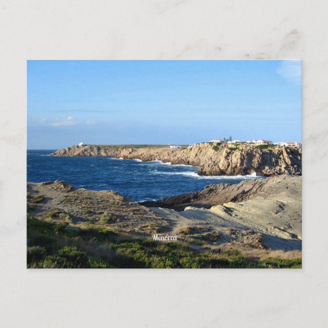 Carte Postale Paysage Pittoresque de Minorque (Devant)