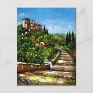 CARTE POSTALE PAYSAGE TOSCANE