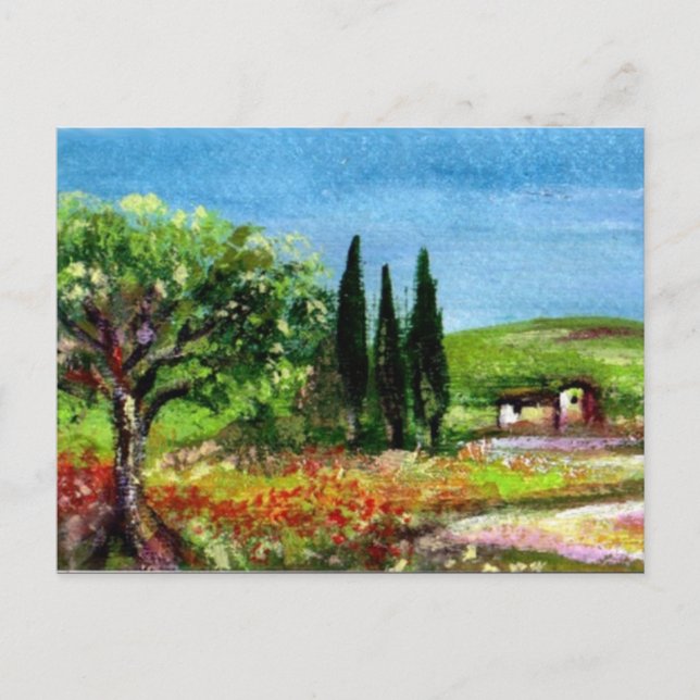 CARTE POSTALE PAYSAGE TOSCANE 5 (Devant)