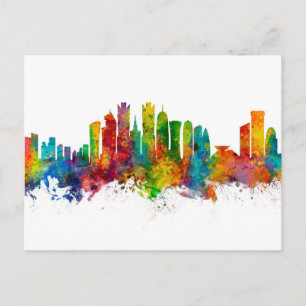Carte Postale Paysage urbain de Doha Qatar