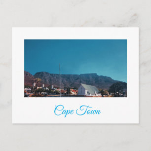 Carte Postale Paysage urbain de la montagne de la Table du Cap