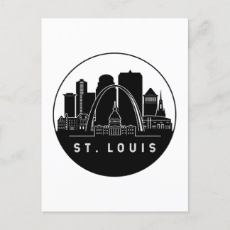 Carte Postale Paysage urbain de St. Louis Missouri