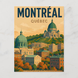 Carte Postale Paysage urbain historique de Montréal Canada Voyag
