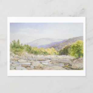 Carte Postale Paysage : Vue sur la peinture de Catskill Creek