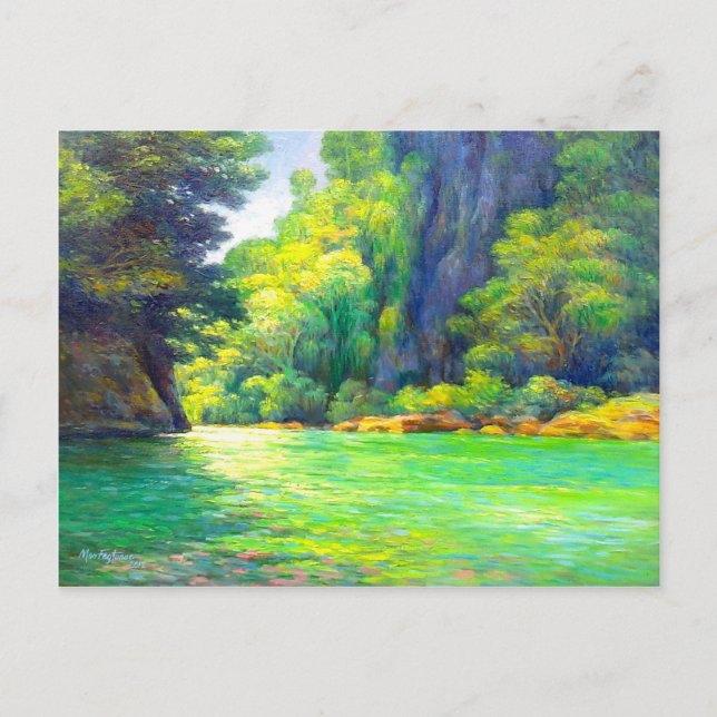 Carte Postale Paysages aux Philippines (Devant)