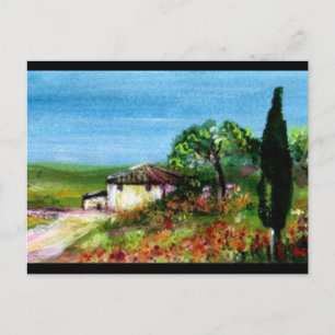 CARTE POSTALE PAYSAGES TOSCANES