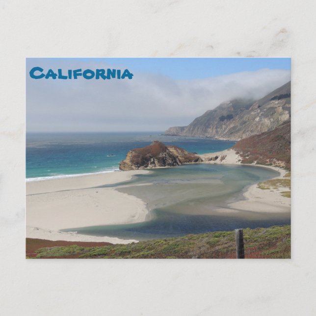 Carte postale PCH California (Devant)