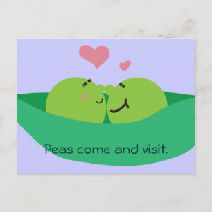 Carte postale Pea Pod Sweethee