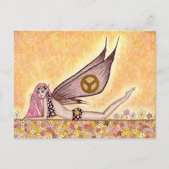 Carte Postale Peace Faery (Devant)