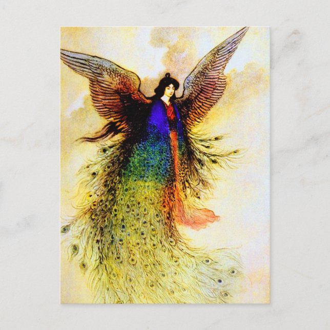 Carte postale Peacock Fairy (Devant)