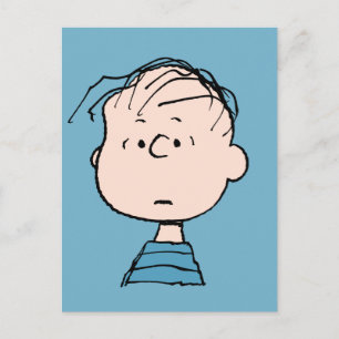 Carte Postale Peanuts   Portrait de Linus