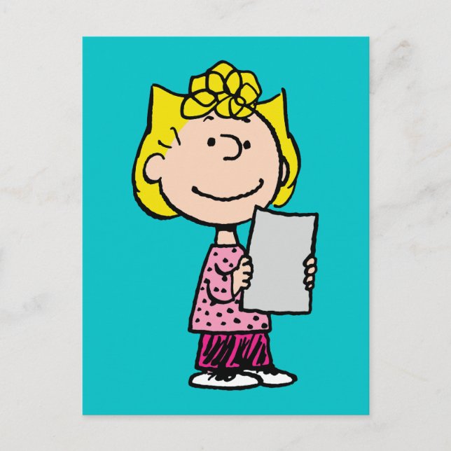 Carte Postale Peanuts | Sally (Devant)