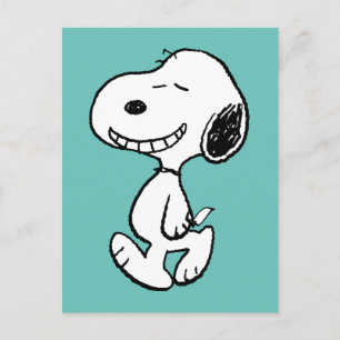 Carte Postale Peanuts Sourire de Snoopy