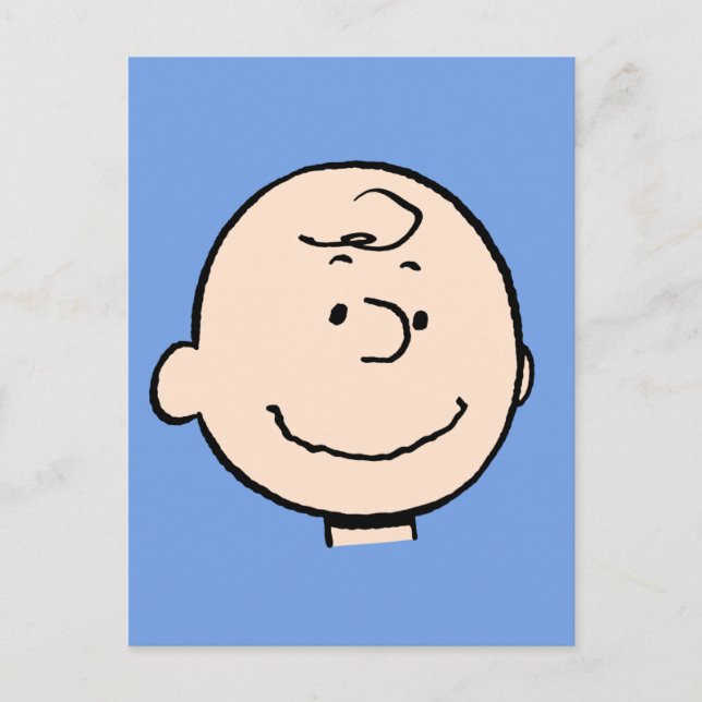 Carte Postale Peanuts | Un sourire de Charlie Brown (Devant)
