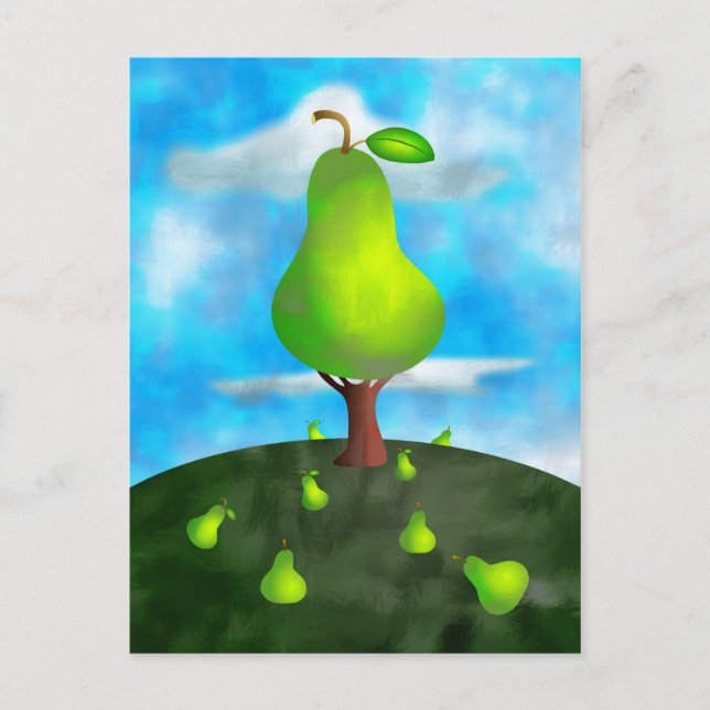 Carte Postale Pear tree (Devant)