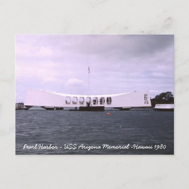 Carte Postale Pearl Harbour USS Arizona Memorial Hawaii (Devant)