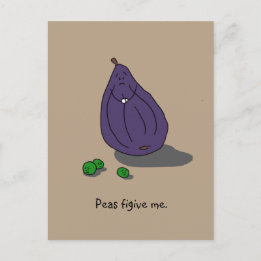 Carte Postale "Peas figive Me"