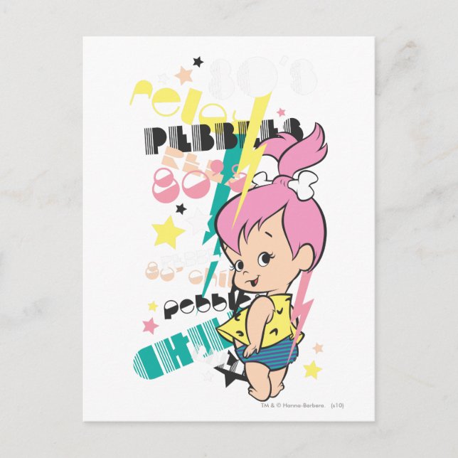 Carte Postale PEBBLES™ 80s Punk (Devant)