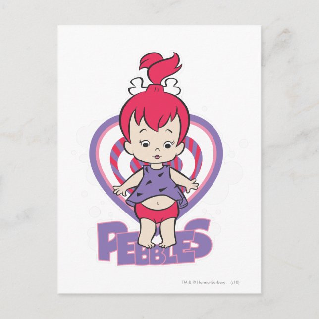 Carte Postale PEBBLES™ De Bedrock (Devant)