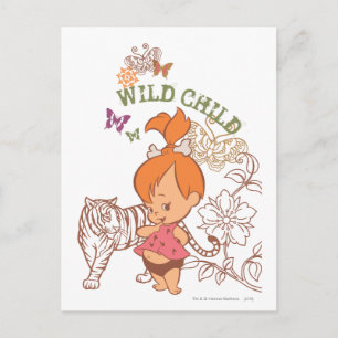 Carte Postale PEBBLES™ Enfant Sauvage