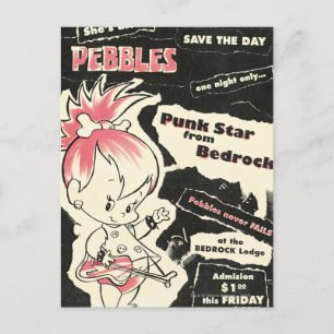 Carte Postale PEBBLES™ Punk Rock Legend