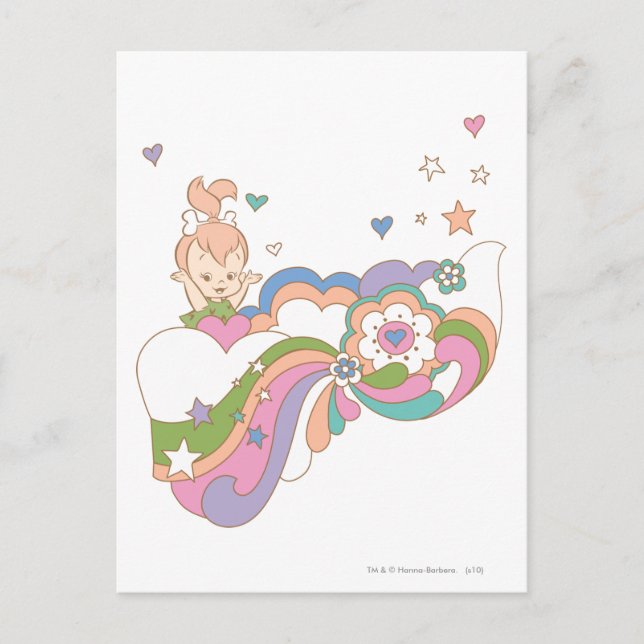 Carte Postale PEBBLES™ Rainbow Cloud (Devant)