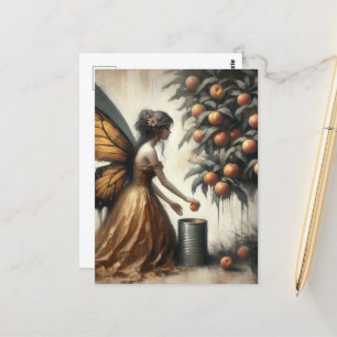 Carte Postale Pêche à la poitrine dans une boîte