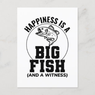 Carte Postale Pêche Pêcheurs de poisson dehors Funny Plaisanteri