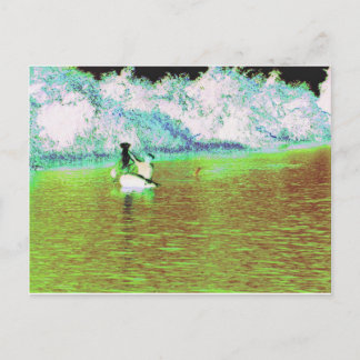 Carte Postale Pêche rurale à Cuba